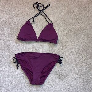 EUC  Gap purple bikini